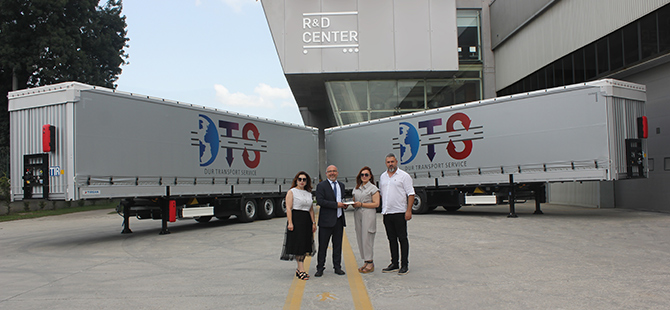 DTS Lojistik Filosunu 10 Yeni Tırsan ile Güçlendirdi