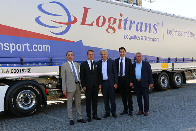 Tırsan, Logitrans Lojistik’e 150 Tren Yüklemeli Treyler Teslim Etti