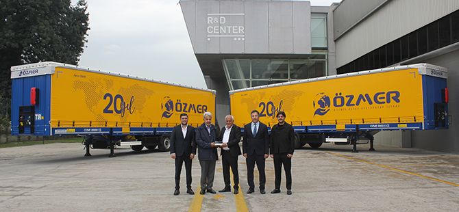 Tırsan’dan Özmer Lojistik’e 60 Adetlik Treyler Teslimatı