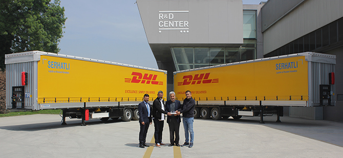 Serhatlı Lojistik DHL Taşımaları İçin 10 Yeni Tırsan Aldı