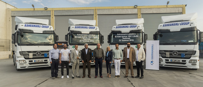 Kahramanlı Nakliyat Truckstore’dan Filosuna 50 Adet Çekici Kattı