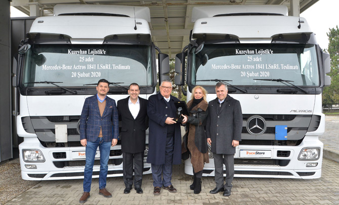 TruckStore'dan Kuzeyhan Lojistik’e 25 Adet Actros