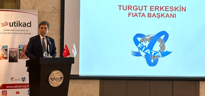 FIATA Başkanı Başkanı Turgut Erkeskin