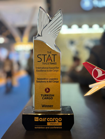 Turkish Cargo, Air Cargo India 2024’te İki Ödül Birden Aldı