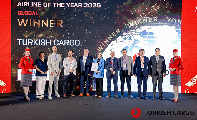 Turkish Cargo Üst Üste İkinci Kez Yılın Küresel Hava Kargo Taşıyıcısı Seçildi