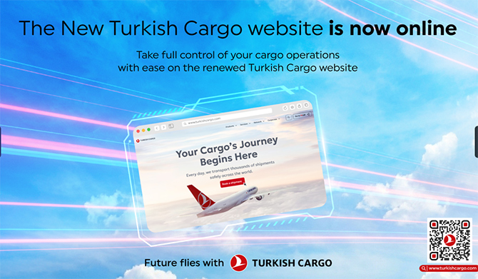 Turkish Cargo, Yenilenen Kurumsal Web Sitesiyle Hava Kargo Süreçlerini Kolaylaştırıyor