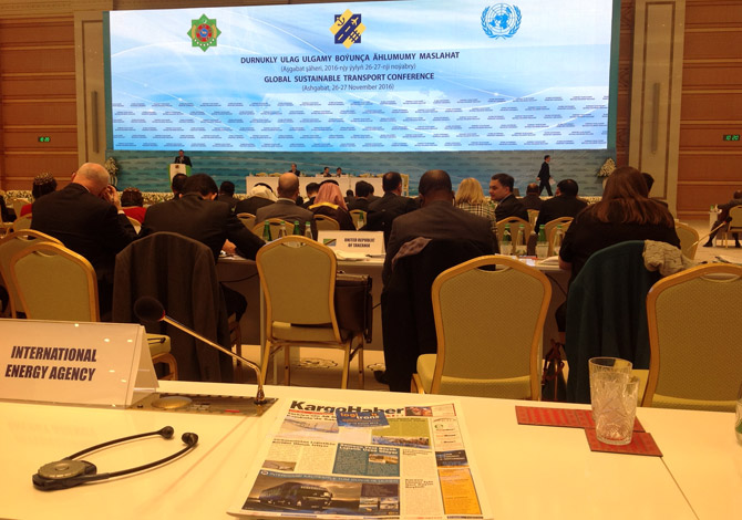 Kargohaber olarak ‘Sürdürülebilir Taşımacılık Konferansı’nı Türkmenistan'da takip ettik.