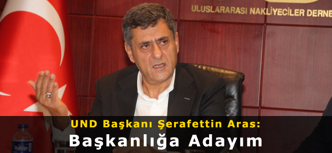 UND Başkanı Şerafettin Aras: Başkanlığa Adayım