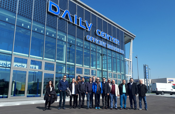 Üst Yapıcılar Iveco’nun İtalya’daki Fabrikalarını Ziyaret Etti