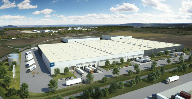 Symbolic ground-breaking for logistics property near Vienna