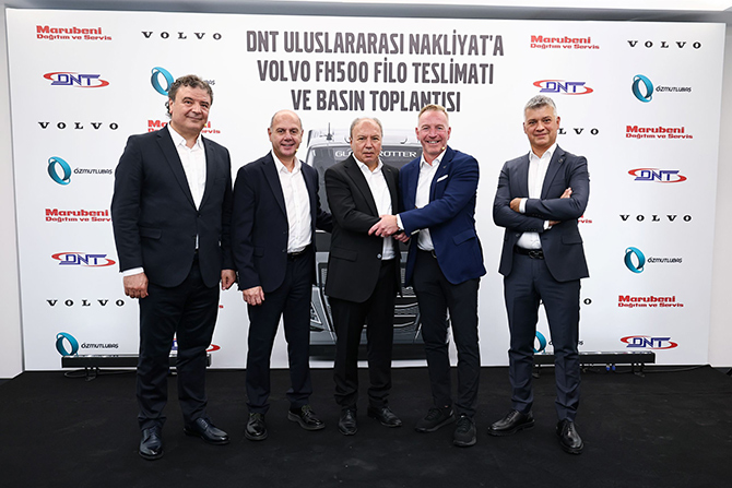 DNT Nakliyat 120 Adet Volvo FH500 ile Filosunu Yeniledi