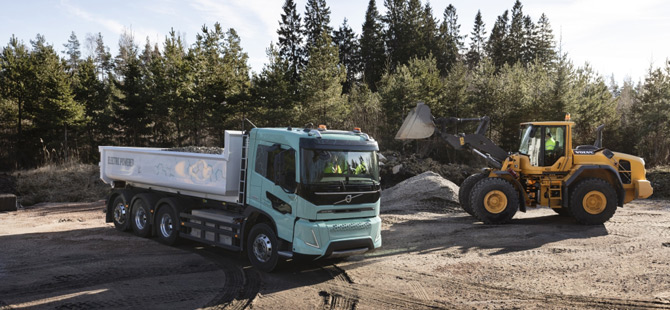 Volvo Trucks Elektrikli Konsept Kamyonlarını Görücüye Çıkardı