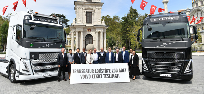 Transbatur Lojistik’ten 200 Adetlik Volvo Trucks Çekici Yatırımı