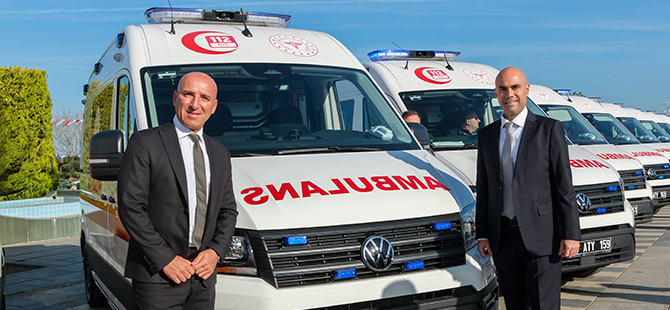 Samsun Büyükşehir Acil Sağlık Filosu Volkswagen Crafter ile Güçlendi Samsun Büyükşehir Acil Sağlık Filosu Volkswagen Crafter ile Güçlendi