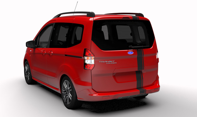 Yeni Ford Tourneo Courier Blackline Serisi Türkiye’de