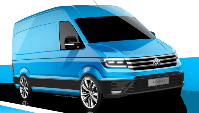 Yeni Volkswagen Crafter Gün Yüzüne Çıkıyor