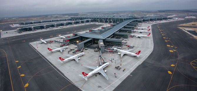 buyuk tasinma sonrasi istanbul havalimani ndan ilk goruntuler videosu